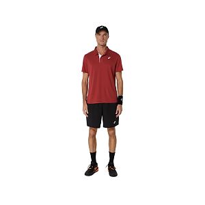 Asics Court Polo Burnt red
