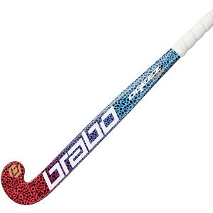 Brabo O geeze leopard pink hockey stick jr