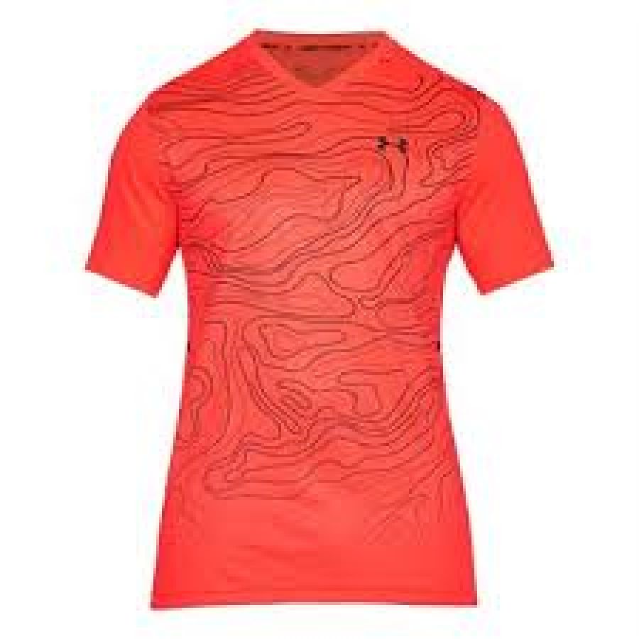 UA Forge V-neck patterned shirt