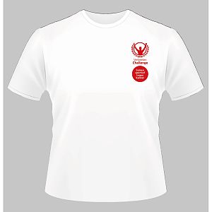 Sportshirt heren wit Verbeeten Challenge