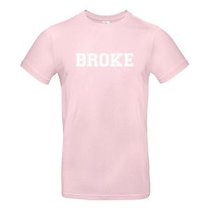 Herenshirt Broke roze