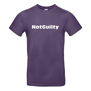 Herenshirt NotGuilty paars