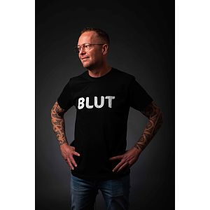 Herenshirt Blut grijs