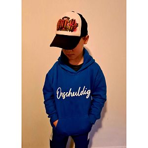 Hoodie kinderen Onschuldig paars