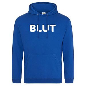 Hoodie heren Blut royal