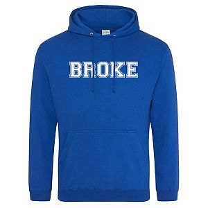 Hoodie heren Broke royal