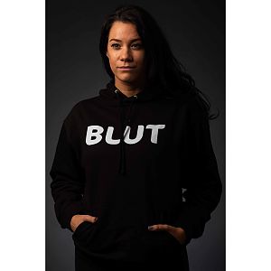 Hoodie dames Blut zwart